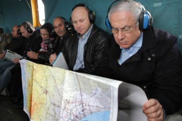 Benjamin Netanyahu map