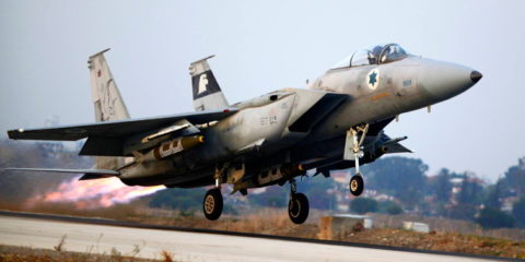 An Israeli F-15 Eagle