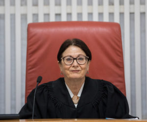 Supreme Court President Esther Hayut