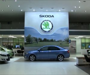 Skoda showroom