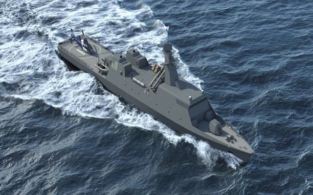 Greece and Israel ink deal to commission hi-tech corvette for Hellenic Navy