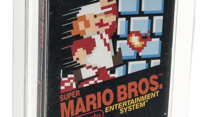 Vintage Super Mario Bros. video game sells for $114,000