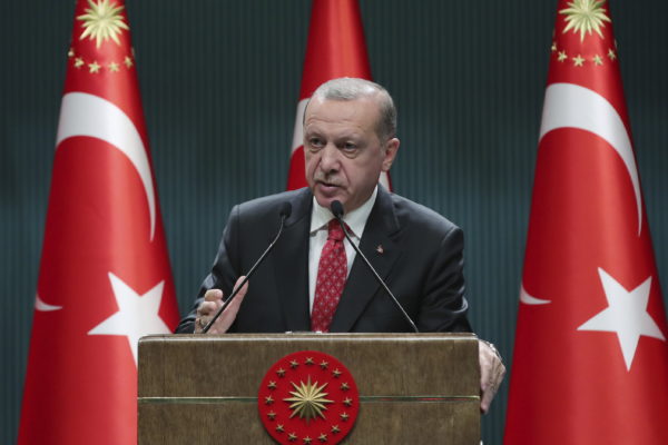 Turkish President Recep Tayyip Erdogan