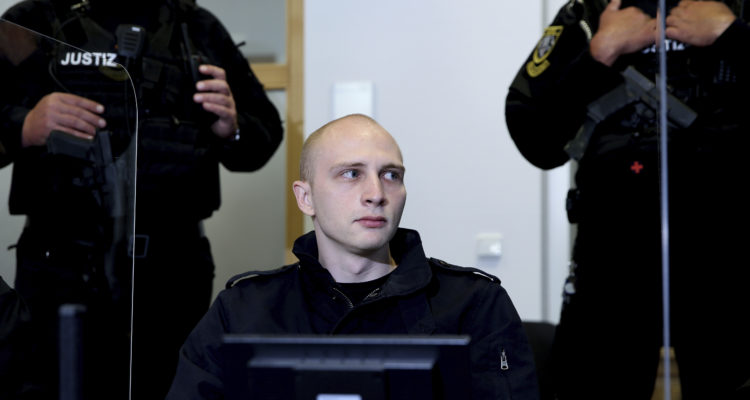 Neo-Nazi killer’s parents share ‘moral responsibility’ for Yom Kippur attack, lawyer argues