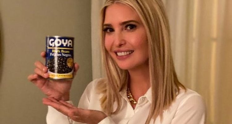 Ivanka Trump plugs Goya beans on Instagram, but may have violated federal law