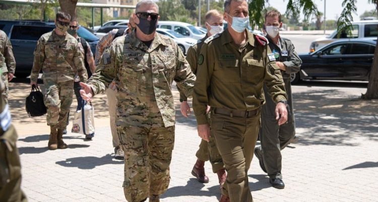 US military chief makes unannounced visit to Israel as Iranian threat heats up
