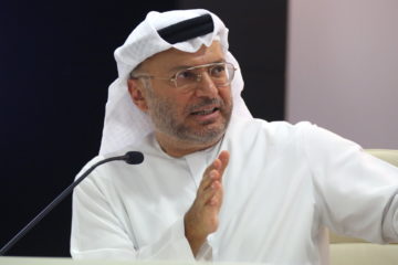 Emirati Minister of State for Foreign Affairs Anwar Gargash