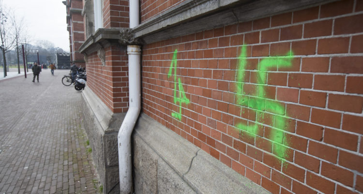Jewish fraternity house in California defaced with anti-Semitic graffiti