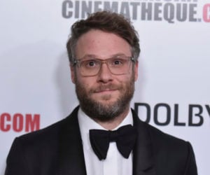 Seth Rogen at the 33rd American Cinematheque Awards on Friday, Nov. 8, 2019, in Beverly Hills, Calif. (AP/Invision/Richard Shotwell)
