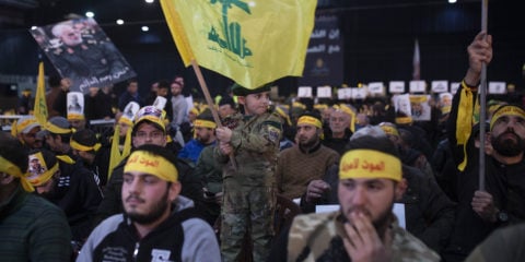 Hezbollah supporters