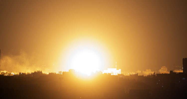 Israeli jets strike Hamas targets in Gaza after rockets fired