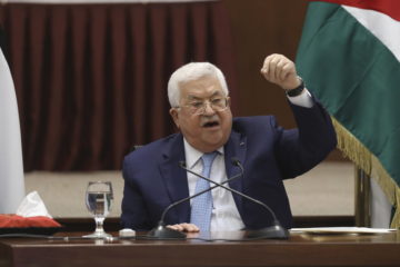 Palestinian President Mahmoud Abbas