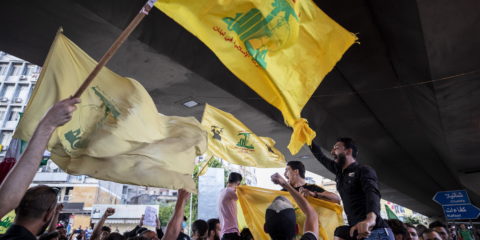 Hezbollah supporters