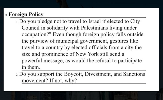 ‘Blatantly anti-Semitic litmus test’: Lawmakers blast Democratic Socialists for requiring pledge not to visit Israel