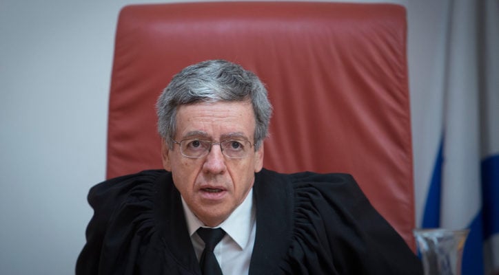 Israeli Supreme Court Justice’s early retirement welcomed by right-wing