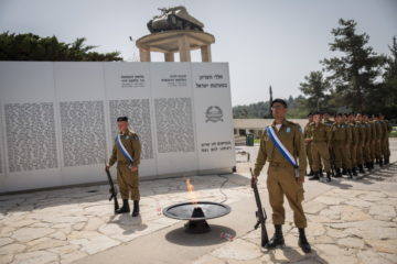 Israeli IDF Honour Guard