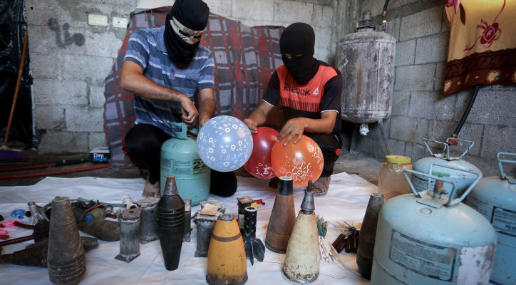 As grenade lands near greenhouse, Hamas vows arson won’t stop until Israel yields to demands