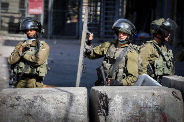 Israeli Soldiers in Hebron