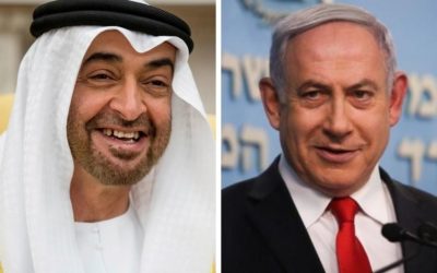 Abu Dhabi’s crown prince and Netanyahu