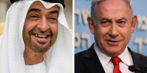 Abu Dhabi’s crown prince and Netanyahu