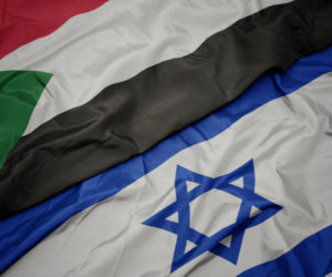 israel sudan flags