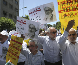 Iran Bahrain Protest