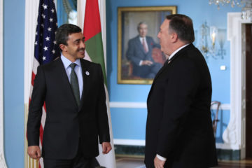 Mike Pompeo, Abdullah bin Zayed Al Nahyan