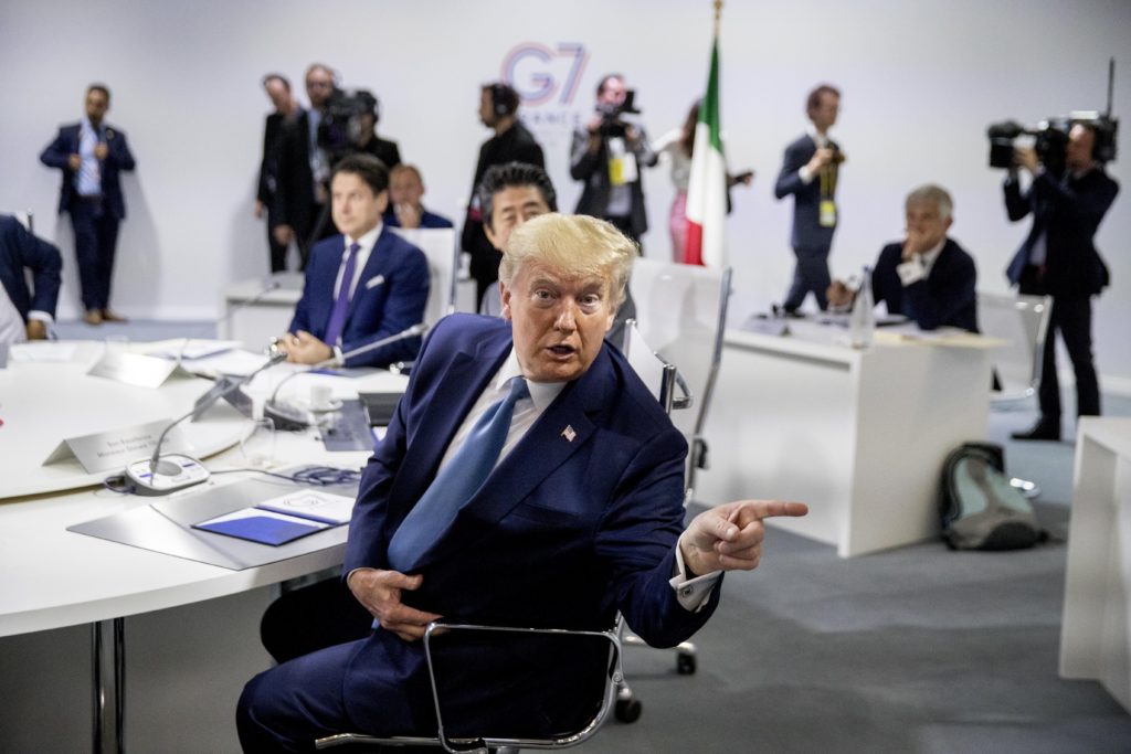France G7 Summit Trump