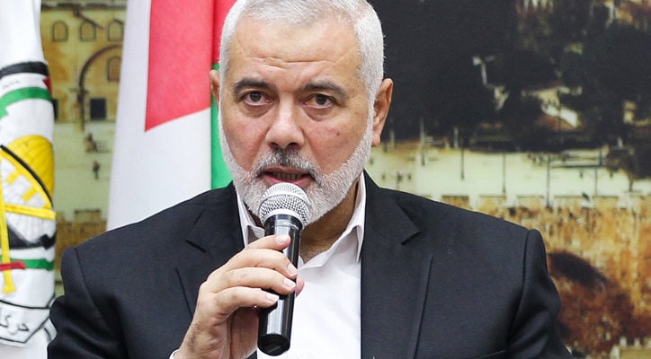 Hamas chief in Moscow for talks with Russian FM