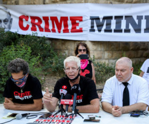 Crime Minister protest group