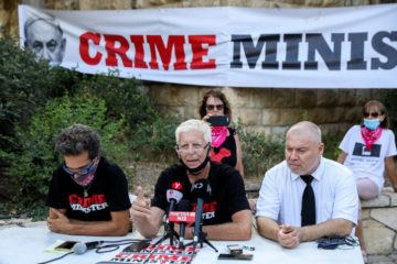 Crime Minister protest group
