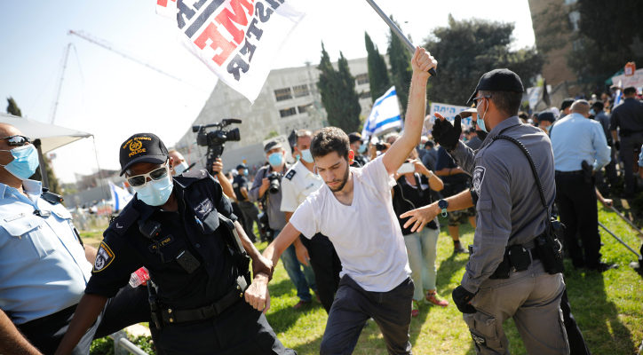 Knesset passes law banning large protests, opposition cries ‘anti-democracy’