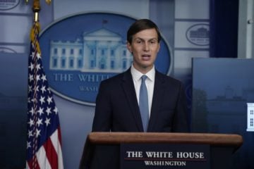 Jared Kushner at a White House news conference