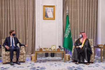 Jared Kushner and Saudi Crown Prince Mohammed bin Salman
