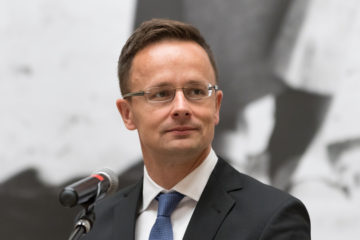 Hungarian Foreign Minister Peter Szijjarto