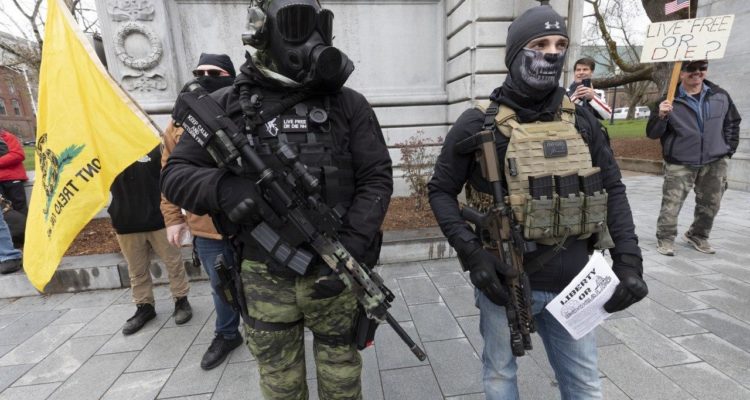 Two members of far-right American boogaloo group arrested for trying to sell weapons to Hamas