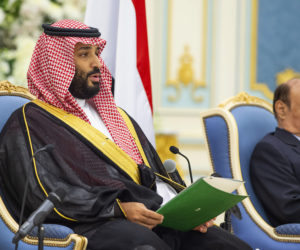 (Bandar Aljaloud/Saudi Royal Palace via AP)