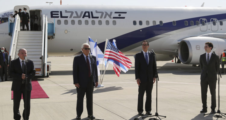 Israeli delegation bound for Bahrain in historic first direct flight