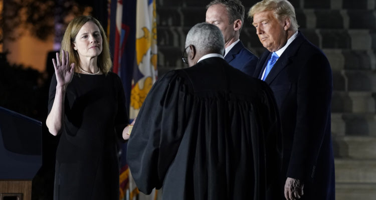 Amy Coney Barrett confirmed as Supreme Court justice