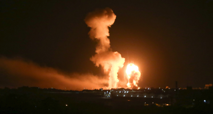 Israel pounds Gaza after Palestinian rocket attack
