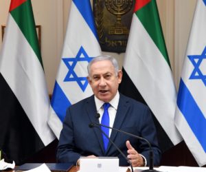 PM Netanyahu at Cabinet meeting
