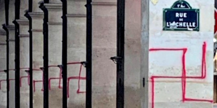 Paris swastika vandal faces criminal charges — but anti-Semitism not among them