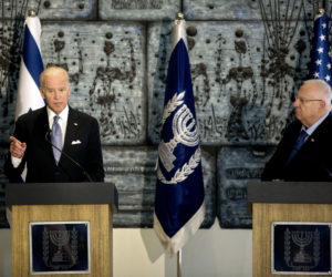 Joe Biden, Reuven Rivlin
