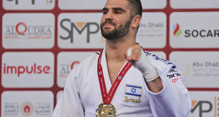 Israeli judoka Peter Paltchik takes gold at European championship