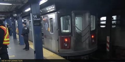 New York subway train