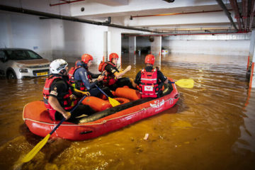 Israel flooding