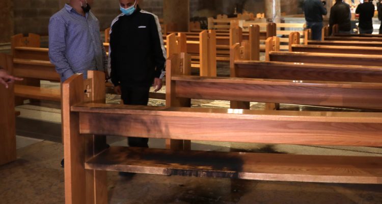 Israel arrests man who doused inside of church with fuel