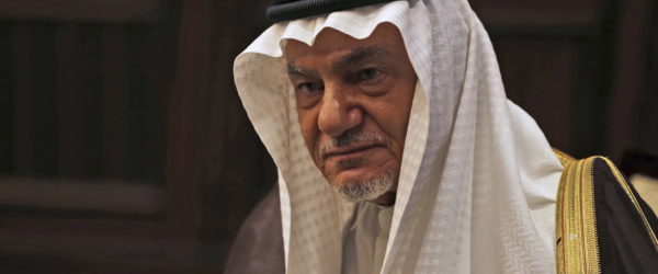 Saudi Prince Turki al-Faisal