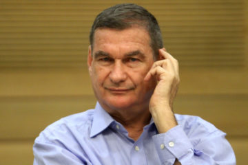 Former MK Haim Ramon at the Knesset, Israel's parliament in Jerusalem on Sep 5, 2012. (Flash90/Yoav Ari Dudkevitch)