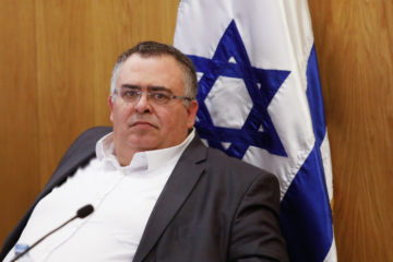 MK David Bitan in Jerusalem, on January 15, 2020. (Flash90/Olivier Fitoussil)
